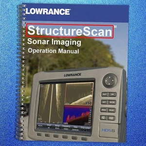 LOWRANCE Structure Scan Sonar Imaging User Manual - ROBUST COIL BINDING & JACKET - Imagen 1 de 5