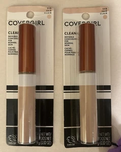 Covergirl Clean Invisible Concealer 115 Fair 2-pack - Picture 1 of 2
