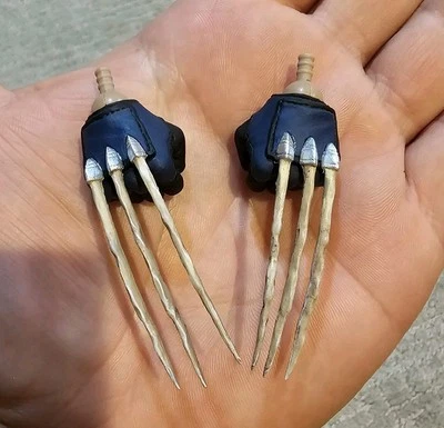 1/6 Sideshow Uncanny X-Men Wolverine Tiger Bone Claws Hands Ex Exclusive Logan A - Image 1 of 2