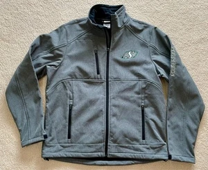Chaqueta polar Saskatchewan Roughriders talla grande CFL nueva GRN VRS#2 - Imagen 1 de 6