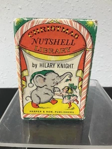 Nutshell Christmas Library, Hilary Knight 1963 Harper & Row Boxed Set - Picture 1 of 14