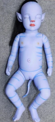 MUÑECA BEBÉ AVATAR VINILO NIÑA 20" CUS-60 TAMAÑO NATURAL DORMIR BRILLA EN LA OSCURIDAD Foto 1 de 4