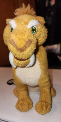 Disney Edad de Hielo Diego Saber diente 7 pulgadas peluche animal nuevo sin etiquetas Foto 1 de 4