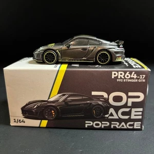 POP RACE PR64 17 992 STINGER GTR Mini GT Car Rare Authentic Collectible - Picture 1 of 12