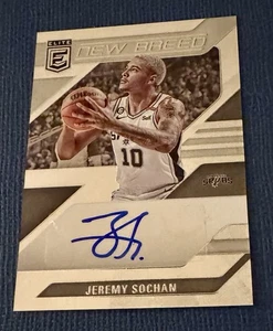 2023-24 Panini Donruss Elite Auto Jeremy Sochan New Breed #NB-JER Autograph 🔥 - Picture 1 of 2