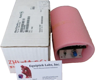 RF Power Amplifier 2 - 500 MHz +38 dBm typ, 16 dB 5W Mini Circuits ZHL-1A-S+ SMA - Image 1 of 4