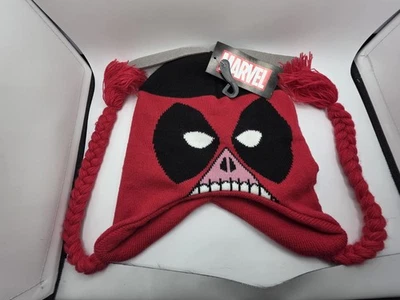 Marvel Deadpool Headpool Cosplay Tassel Beanie - Image 1 of 2