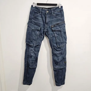 Jeans G-Star Raw Rovic Cremallera 3D Regular Cónico Para Hombre Talla W28 L32 Azul - Imagen 1 de 16