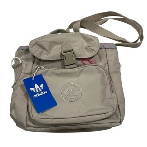 NWT Adidas Originals Micro 3.0 Mini Backpack, Wonder Beige Convertible Crossbody - Picture 1 of 7