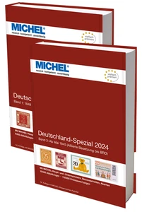 MICHEL Stamp Catalogue Deutschland-Spezial-Set 2024 - Band 1 And Band 2 New - Picture 1 of 11
