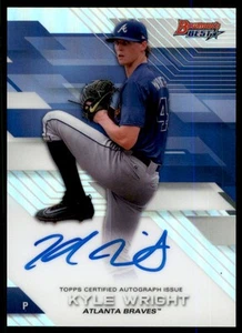 2017 Bowman's Best Best of '17 Autographs Refractors #B17KW Kyle Wright - Picture 1 of 2