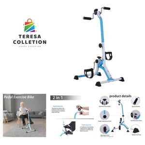 Pedal Exerciser Bike for Hands, Arms, Legs & Knees - Portable Foot Peddler Bi... - Picture 1 of 7