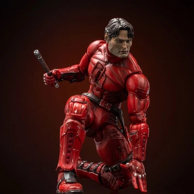 Figura de acción roja Daredevil Fleftoys 1/10 modelo coleccionable Foto 1 de 4