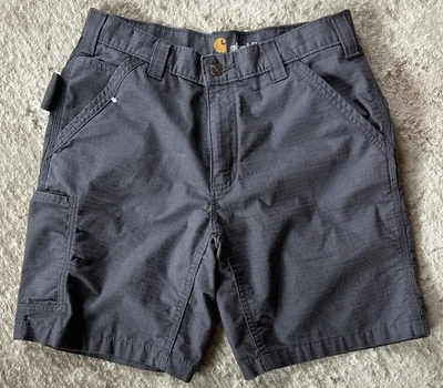 CARHARTT sz 30 Gunmetal Grey Force Relaxed Fit Work Short - VG - Image 1 of 4