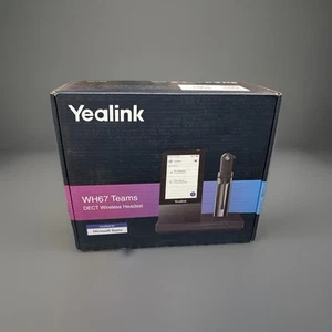 Yealink WH67 Teams DECT Wireless Headset – New, Sealed, MS Teams Certified - Picture 1 of 6