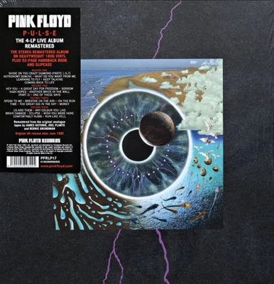 SEALED! Pink Floyd Pulse Live 2018 RE EU Imp. 4LP 180 Gram & Book Free Shipping - Image 1 of 2