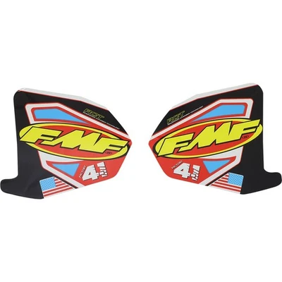Mini calcomanías envolventes de repuesto para silenciador y silenciador de carreras FMF 014851 Foto 1 de 3