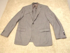 Samuelsohn weicher Sport Mantel Herren 42 normal grau strukturiert Wolle Seide strukturiert - Bild 1 von 17