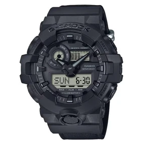 Casio G-SHOCK 700 Series Men's Quartz Black Dial Watch GA700BCE-1A - Picture 1 of 2