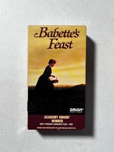 Babette’s Feast VHS #Buy 3 Get 3 FREE - Picture 1 of 12