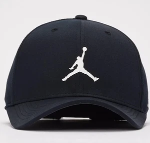 Nike Jordan Golf Rise Cap Snapback Structured Hat Black Size S/M FD5182-010 - Picture 1 of 5