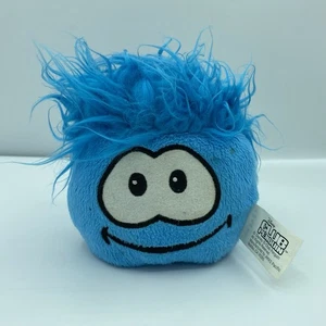 Disney's Club Penguin Blue Puffle Stuffed Plush Smirking 5" Jakks Pacific - Picture 1 of 6