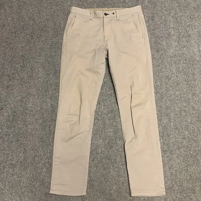 Rag Bone Pants Mens 32 Chino Slim Straight Fit Stretch Drizzle - Image 1 of 4