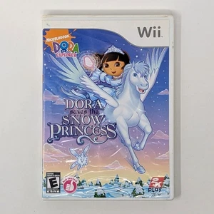 Dora Saves the Snow Princess (Wii) Case + Disc - Picture 1 of 8