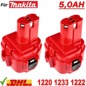 2X Batería Original 5,0Ah Para Makita 1220 PA12 1200 1222 1233 1235 6223D 192598-2 - Imagen 1 de 18
