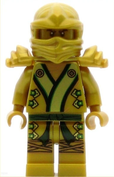 LEGO Ninjago Minifigure Golden Ninja Lloyd (Genuine) - Image 1 of 1