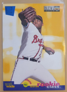 1995 Collector's Choice SE Atlanta Braves Baseball Card #5 Terrell Wade