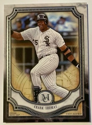 2018 Topps Museum Collection Baseball #64 Frank Thomas - Chicago White Sox - Image 1 of 2