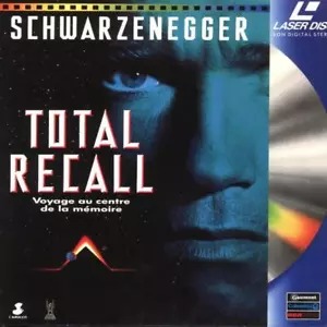 TOTAL RECALL WS VF LASERDISC COMME NEUF PAL Arnold Schwarzenegger, Sharon Stone - Picture 1 of 1