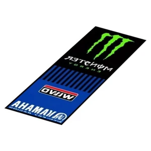 Motocross Garage Pit For Yamaha Bike Mat Motorcycle Floor Rug Parking Carpet - Picture 1 of 4