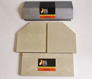Clearview Vision 500 Stove Baffle and Fire Brick Set - Picture 1 of 3