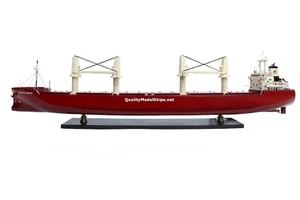 Buque de Carga Federal Vizcaya - Modelo de Barco de Madera Hecho a Mano - Imagen 1 de 20