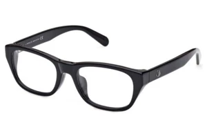 Moncler ML5158-D 001 Black Plastic Optical Eyeglasses Frame 53-19-145 Asian Fit - Picture 1 of 1