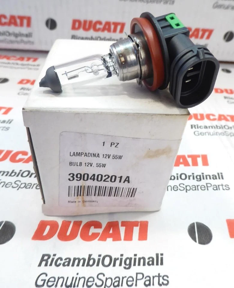 2007-2024 muchos modelos DUCATI D16R 1198 MTS bombilla faro 12V 55W 39040201A Foto 1 de 1