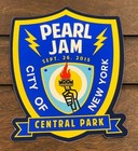 PEARL JAM - New York City 2015 Central Park STICKER  global citizen festival nyc