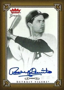 ROCKY COLAVITO 2004 Fleer Greats Auto Autograph Detroit Tigers - Picture 1 of 2