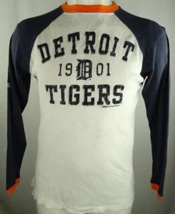 Detroit Tigers MLB Stitches Men's Thermal Long Sleeve T-Shirt - Picture 1 of 7