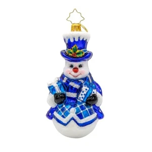Radko Gifts Of Snow Cheer 5 1/2" Schneemann Ornament 1022552 - Bild 1 von 5