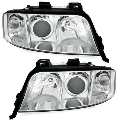 Scheinwerfer Set für Audi A6 4B C5 01-05 Facelift nur für Halogen H7 LWR - Bild 1 von 4