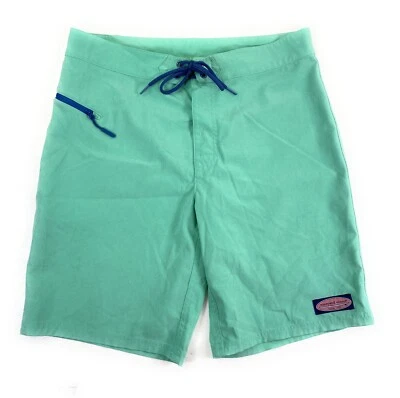 Pantalones Cortos de Tabla Vineyard Vines Para Hombre Brezo Elastizados Sin Forro Cierre de Corbata Verde 30 Foto 1 de 4