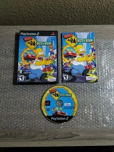 The Simpsons: Hit & Run (PlayStation 2 PS2) Complete w/Manual & Reg -Black Label - Picture 1 of 16