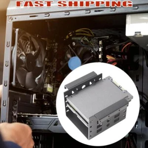 4 Bay 2.5 inch to 3.5 inch SSD Hard Drive Enclosure Caddy Computer Tray Holder - Photo 1/10