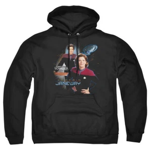 Star Trek Voyager "Capitán Janeway" Pullover Sudadera con Capucha, Sudadera o Manga Larga - Imagen 1 de 10