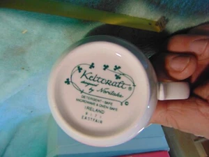 Keltcraft Noritake Eastfair Cup and Saucer Set 9171 Floral Ireland MINT - Picture 1 of 6