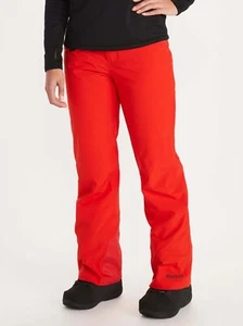 Murmeltier Slopestar Ski Schneehose isoliert wasserdicht rot orange Damen XS - Bild 1 von 13