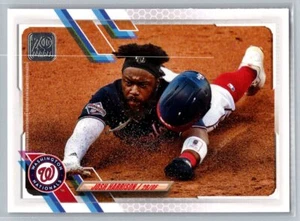 2021 Topps #290 Josh Harrison Washington Nationals Baseball Card - Picture 1 of 2